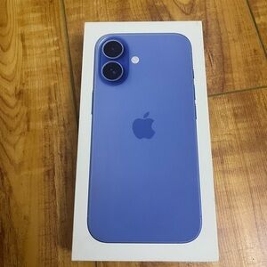(Empty Box Only) Apple iPhone 16 128GB Ultramarine
